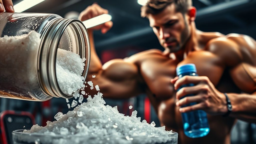 Zout verhoogt de gymprestaties